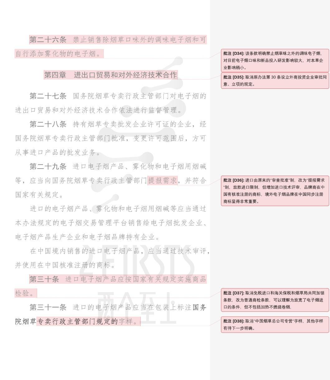 The Impact of China's New E-cigarette Regulations by 2FIRSTS