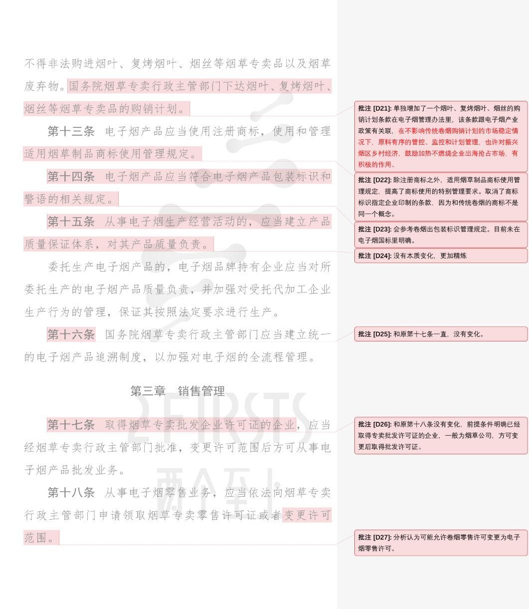 The Impact of China's New E-cigarette Regulations by 2FIRSTS
