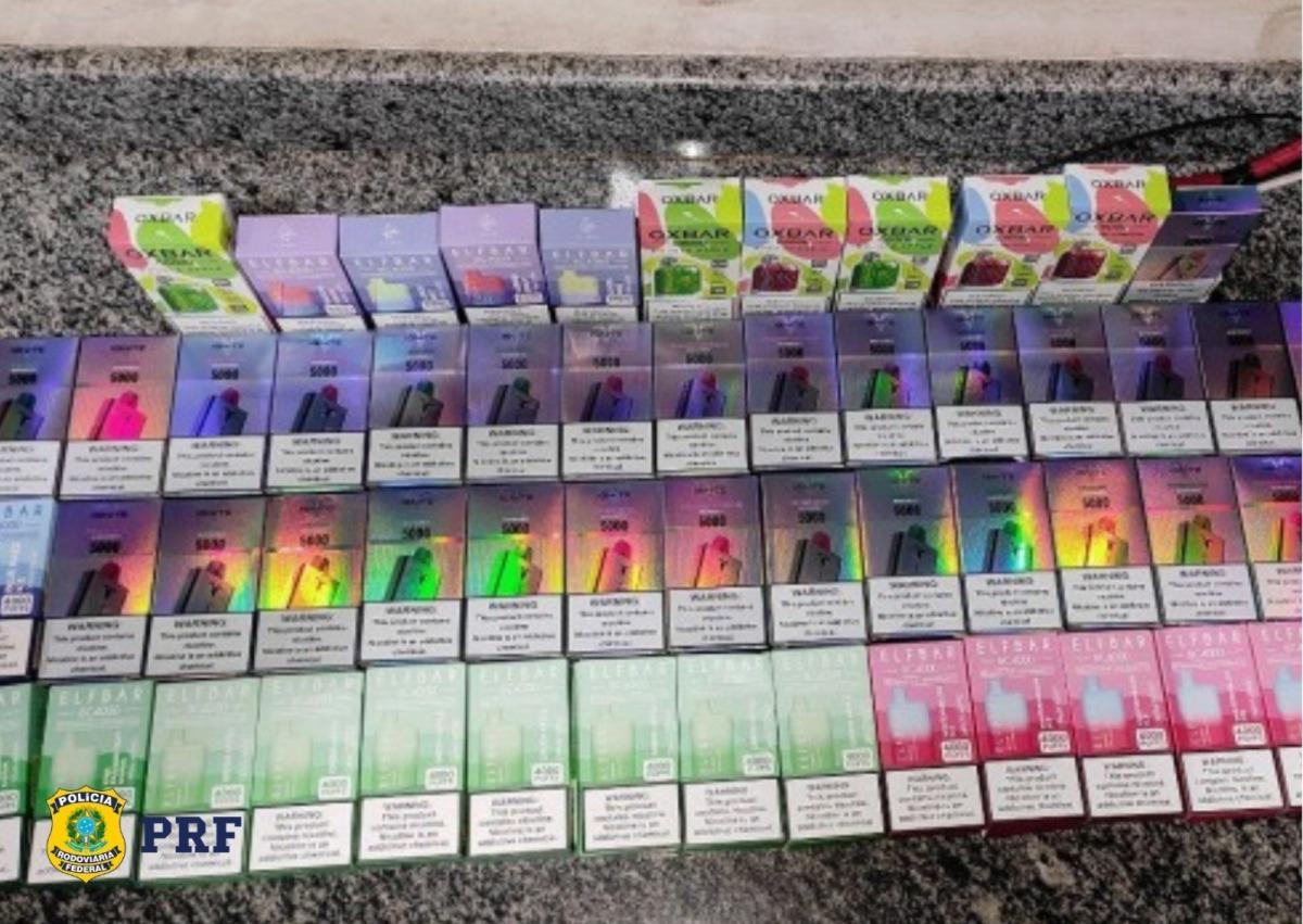 Illegal Electronic Products Seized in Two Brazilian Cities.