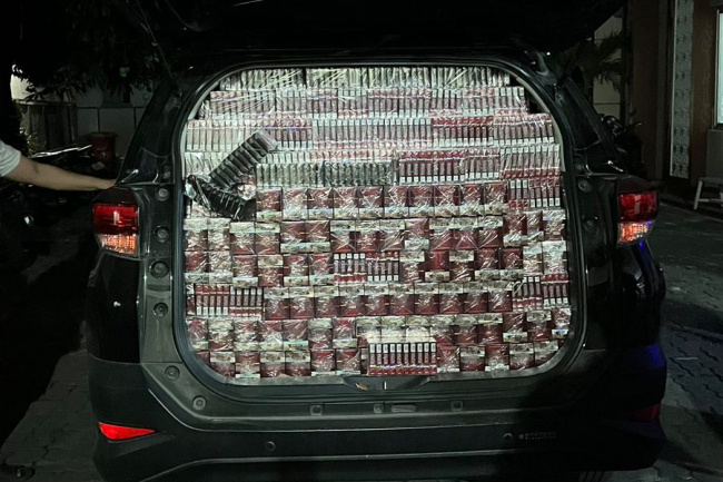 印尼库都斯海关查获价值4亿印尼盾非法卷烟