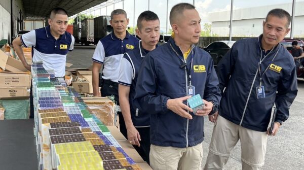Thai Anti-Trafficking Police Seize Millions Worth of Smuggled E-Cigarettes