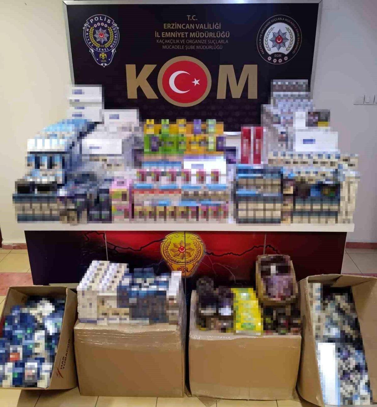 Turkish Police Seize Smuggling Cigarettes and Arrest Two Individuals