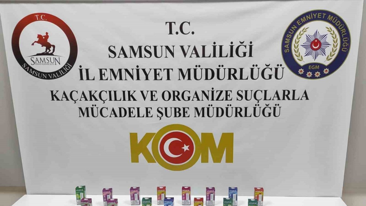 Turkish Police Bust 30 Smuggled E-cigarettes in Samsun