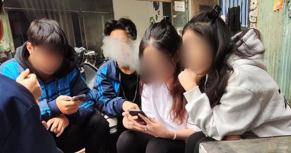 Auge de la cultura de los cigarrillos electrónicos entre los estudiantes de secundaria vietnamitas