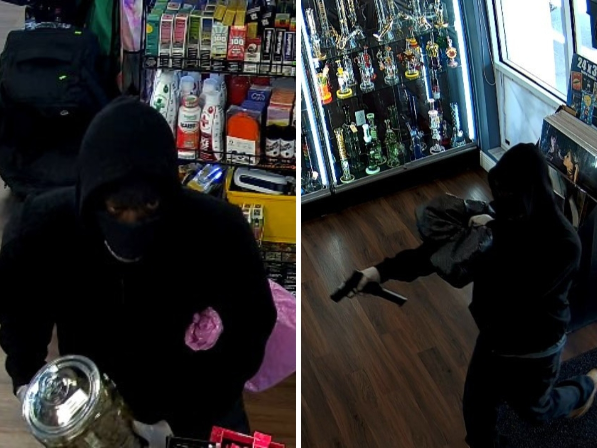 Police Seek Suspects in Armed Robbery at Wild Smoke Shop