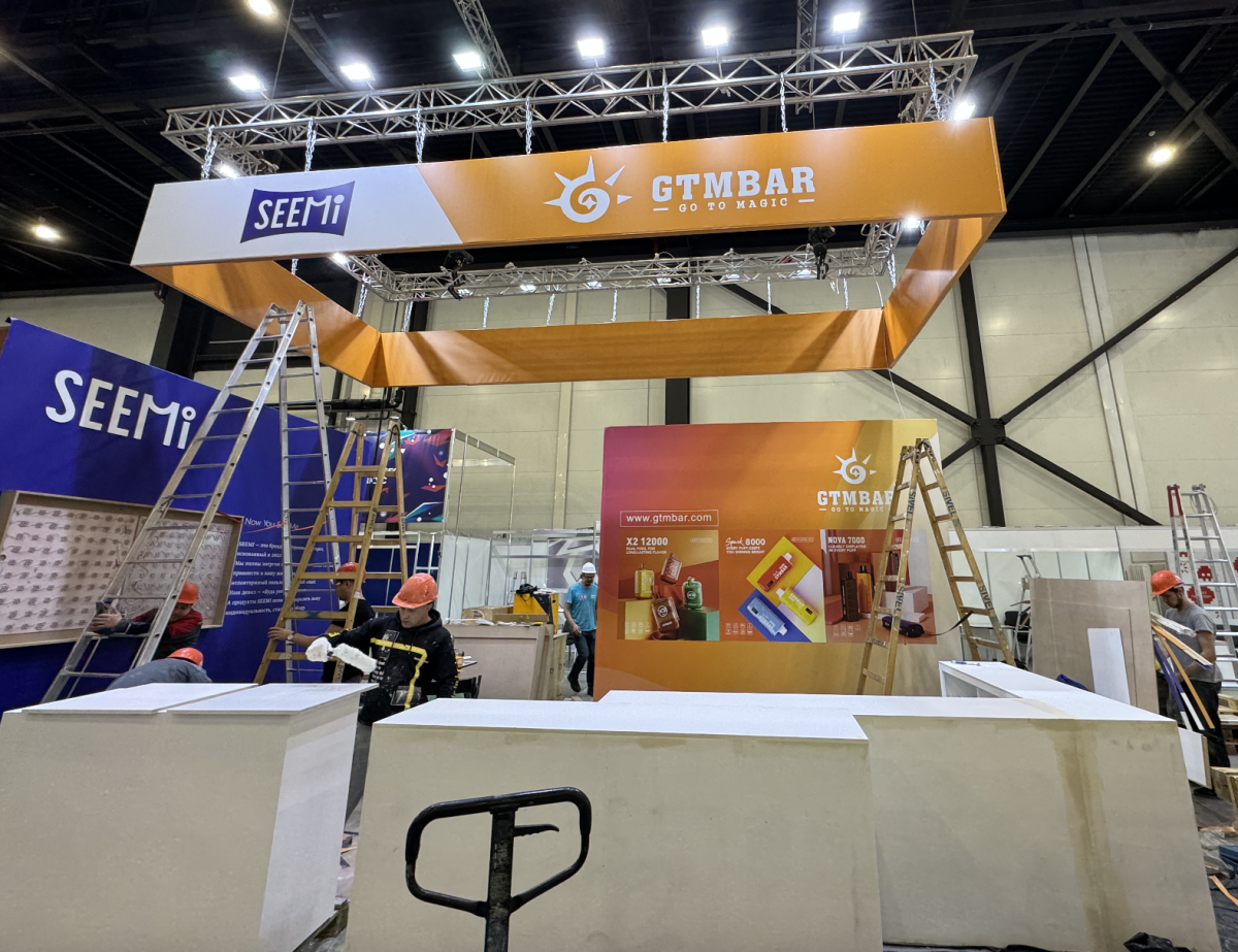 俄罗斯电子烟展开幕在即 ELFBAR、HQD、IGNITE等展台亮点抢先看