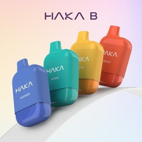 HAKA在韩国推一次性新品“HAKA B” 涵盖四款口味
