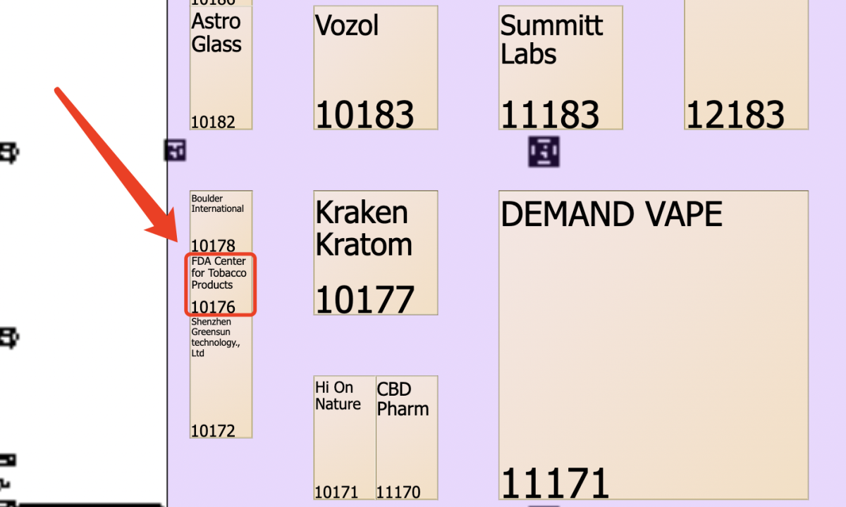 TPE24: FDA will Participate and Set up Booth in Vape Area