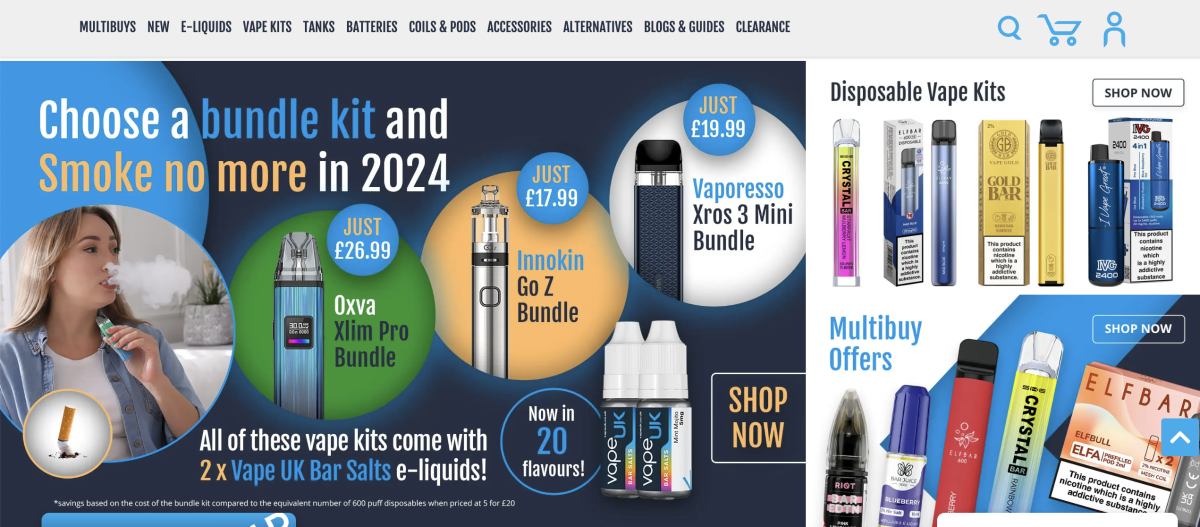 After UK Disposable Ban: Retailers Clearing Stock, Major Distributors Turning to E-liquids and Open-Systems