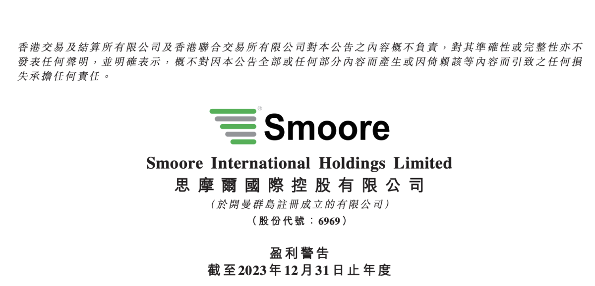 Smoore Issues Profit Warning for 2023, Net Profit Reaching 20-25 Million USD
