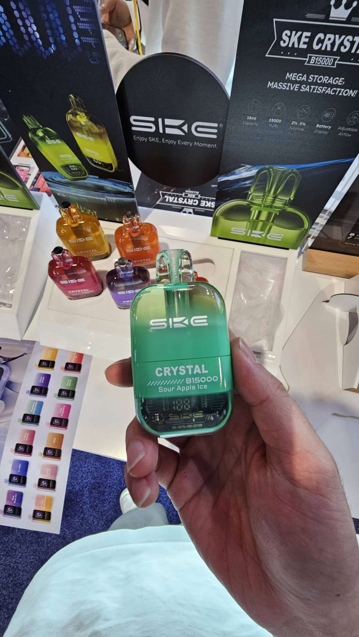 TPE24: SKE presenta productos innovadores de tabaco