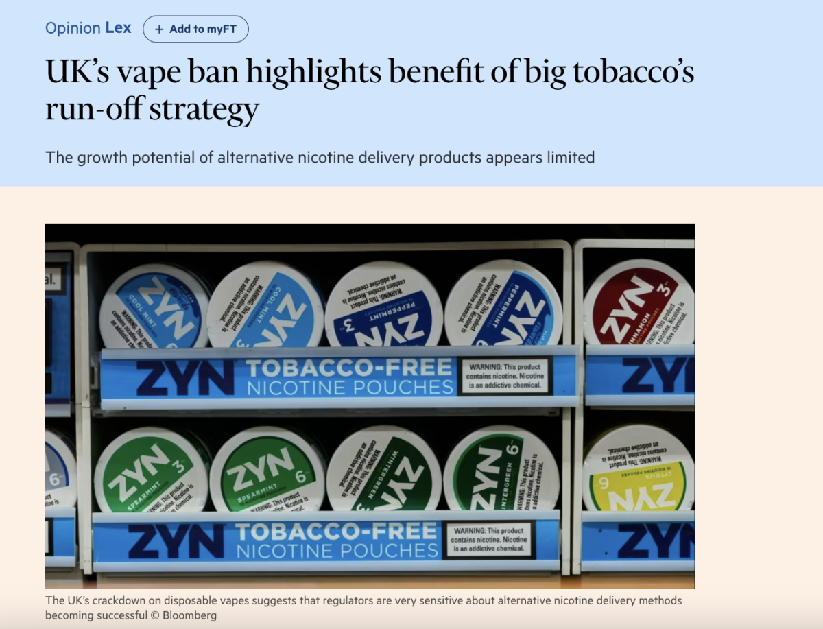 El desafiante futuro de las empresas tabacaleras en la era posterior al cigarrillo