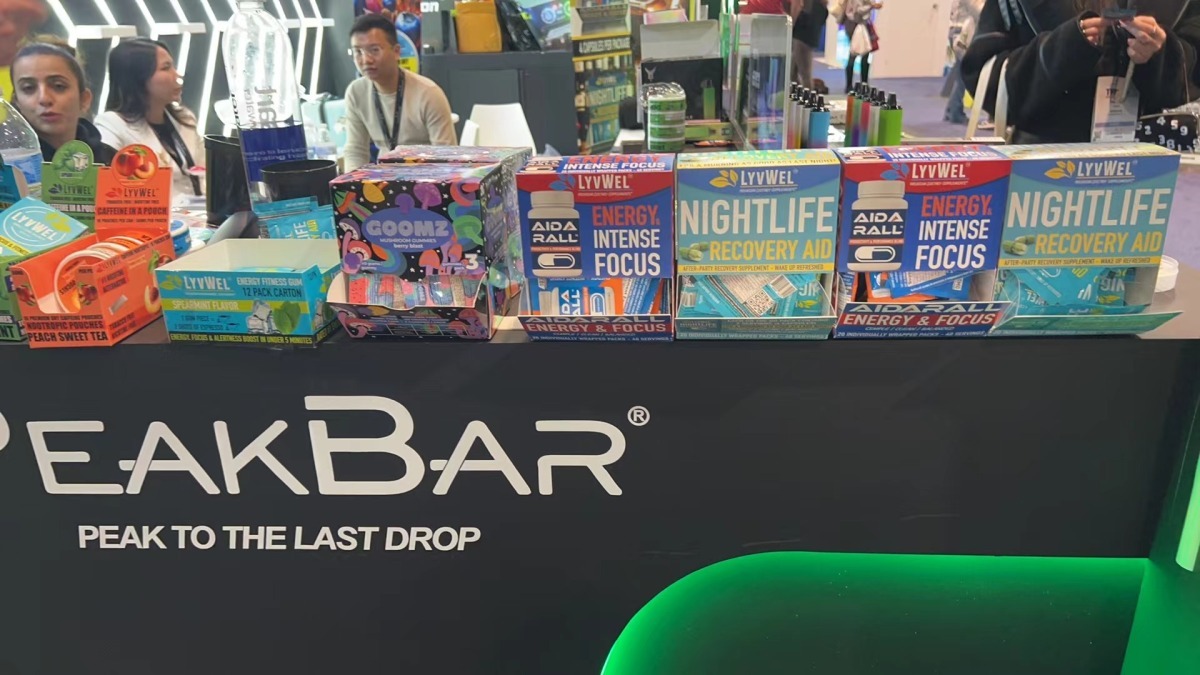 TPE24 Showcases Innovative Nicotine and Caffeine Products