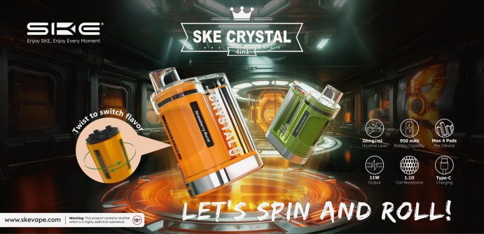SKE Introduces New Multi-Reload System for E-Cigarettes