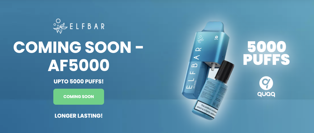 ELFBAR AF5000: El cigarrillo electrónico revolucionario de 5000 caladas