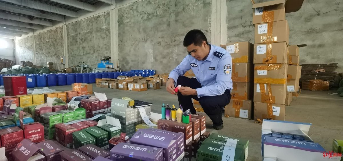 Exitosa represión a la producción ilegal y venta de cigarrillos electrónicos falsificados.