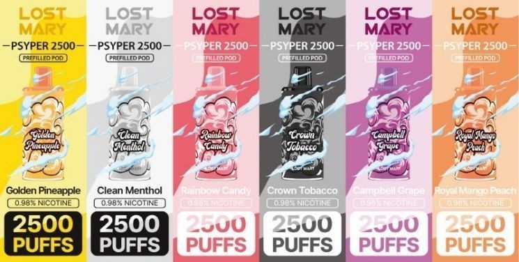 Nuevo lanzamiento de producto: Psyper 2500 de LOST MARY