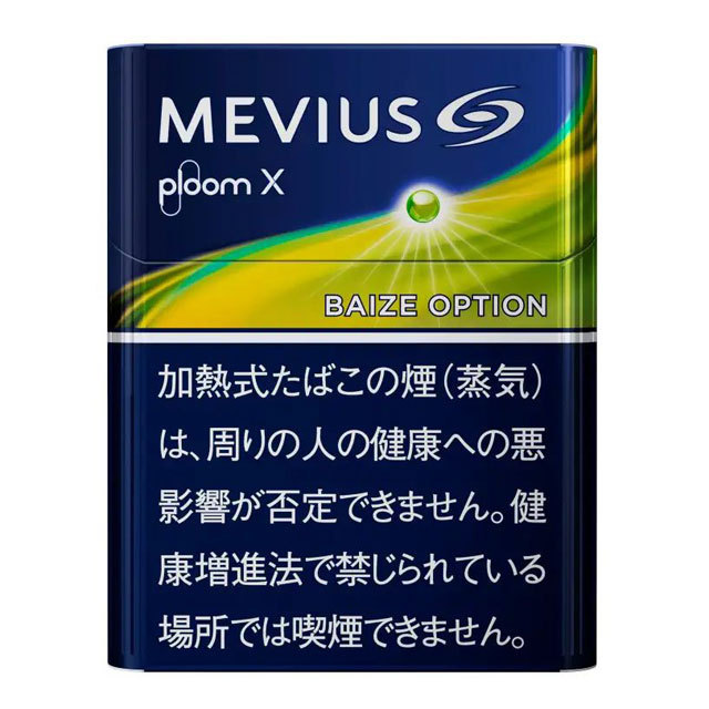 日本烟草推出加热烟草烟弹“Mevius baize option” 