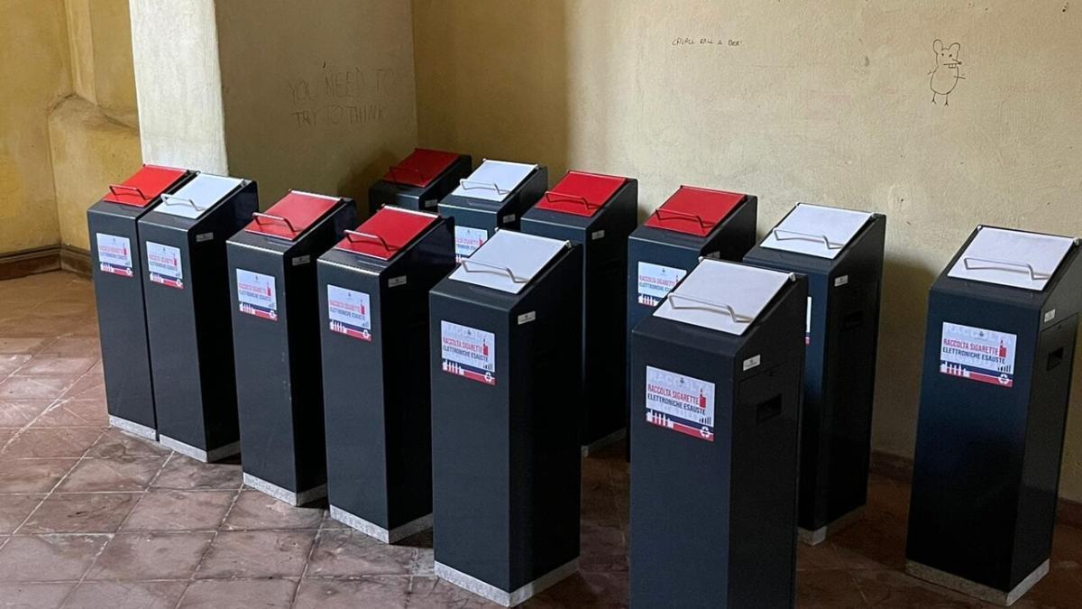 Recycling Program in San Giorgio a Cremano for E-Cigarettes