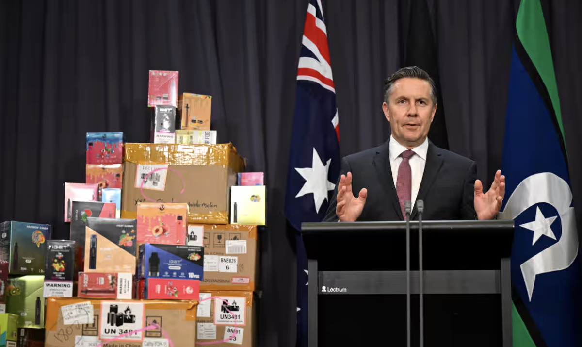 Australian Health Minister Introduces E-cigarette Reform Act