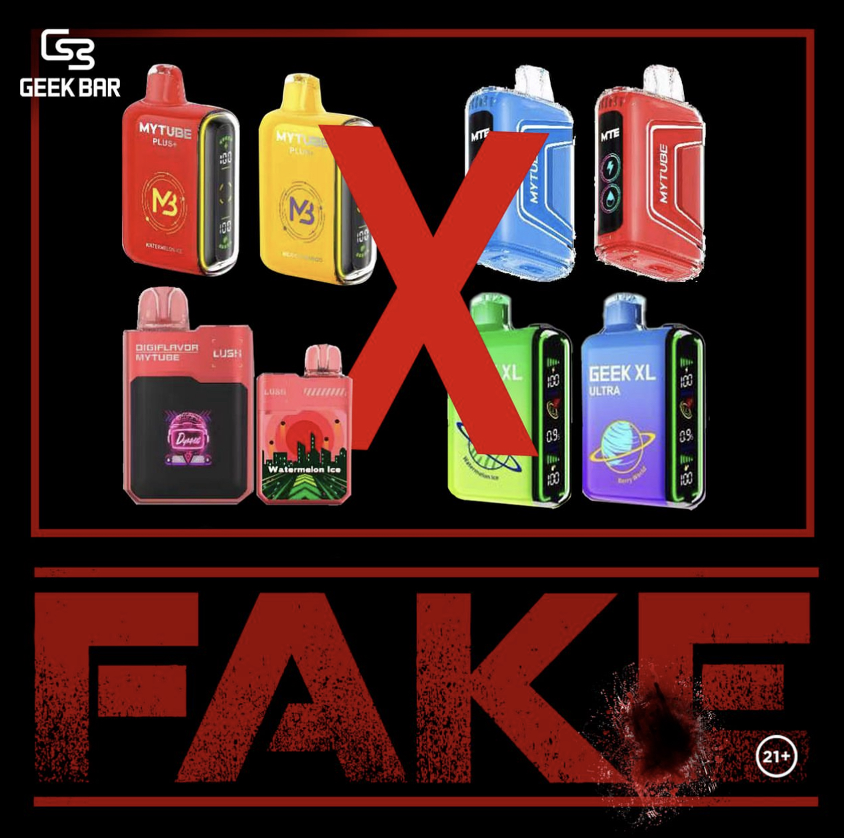 GEEKBAR呼吁鉴别仿冒Pulse的产品
