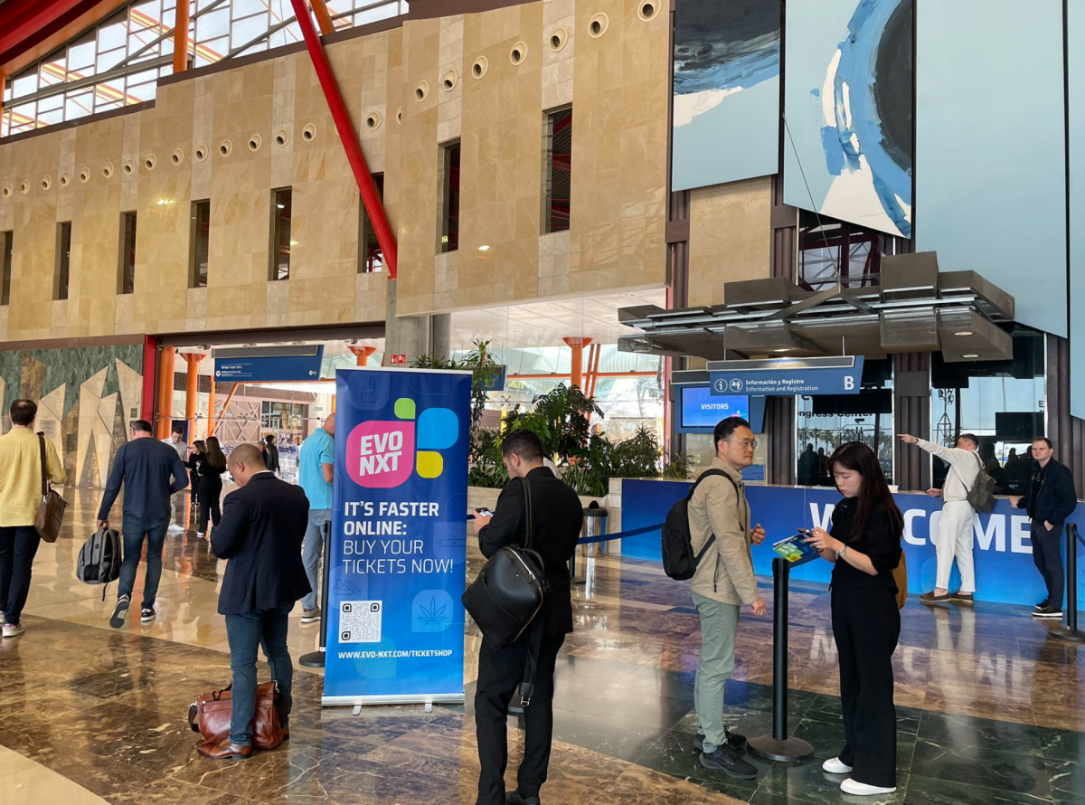 Exposición de tabaco Spanish EVO NXT celebrada en Málaga.
