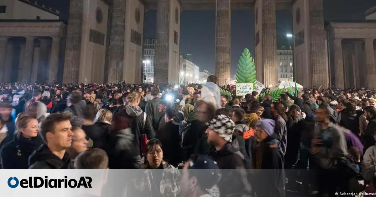 Germany Celebrates New Marijuana Law in Berlin City Center