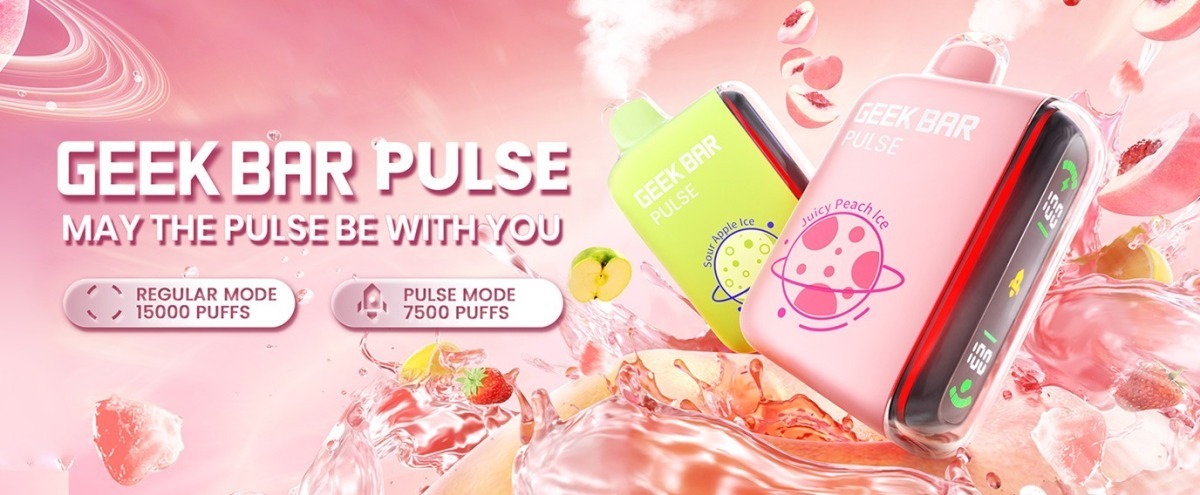 Barra Geek Pulse 15000: Se revela el revolucionario cigarrillo electrónico desechable