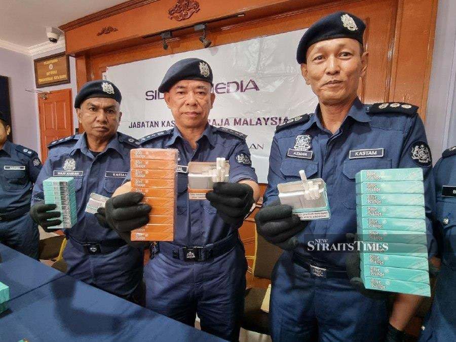 Malaysian Royal Customs Seize 2.62 Million Contraband Cigarettes