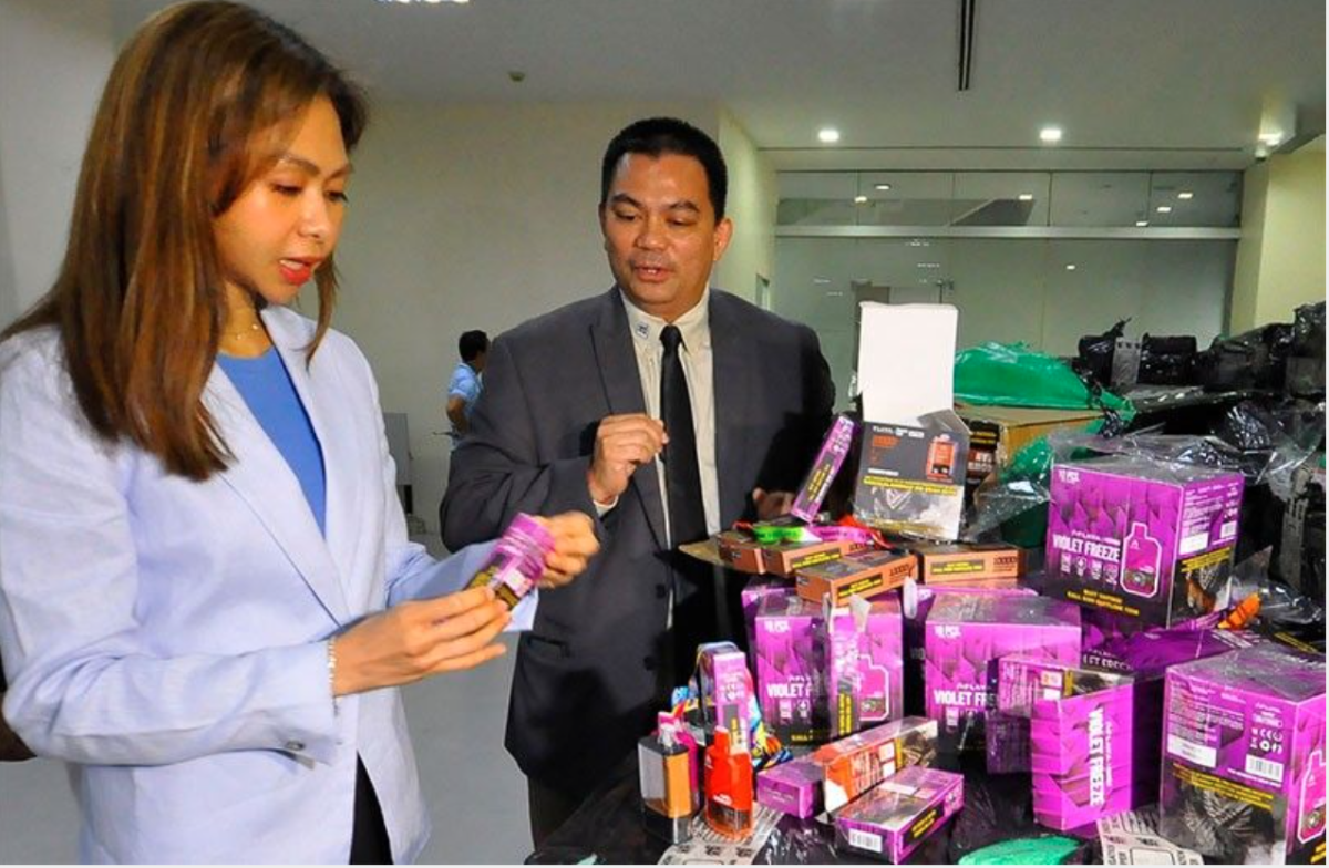 DTI Reports Millions Worth of Seized Illegal E-cigarette Products