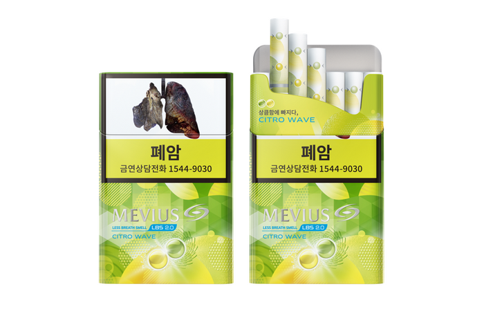 JTI Korea lanzará un nuevo producto "Mevius LBS Citro Wave".