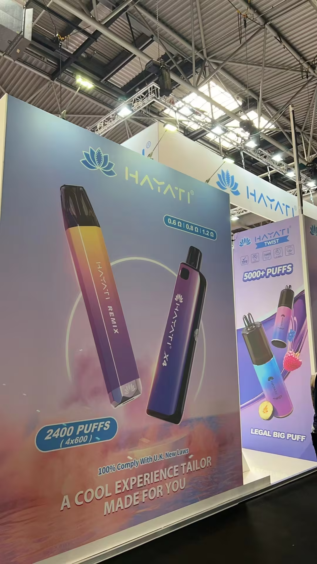 图集｜现场直击伯明翰展会 OXVA、VAPORESSO、UWELL等开放式品牌参展