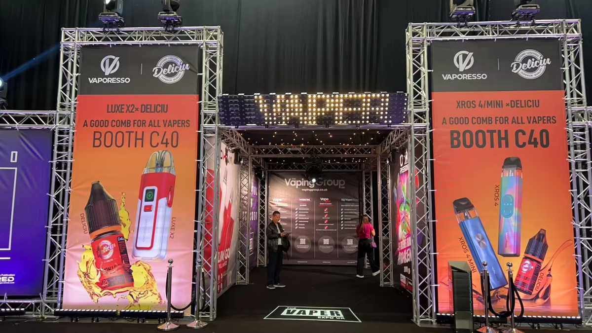 2024 Vaper Expo UK: Live Photos of OXVA, VAPORESSO, UWELL, etc.