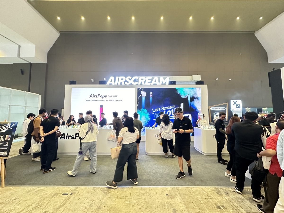 图集｜印尼电子烟展JIVE开幕  ELFBAR、OXVA等品牌展出新品