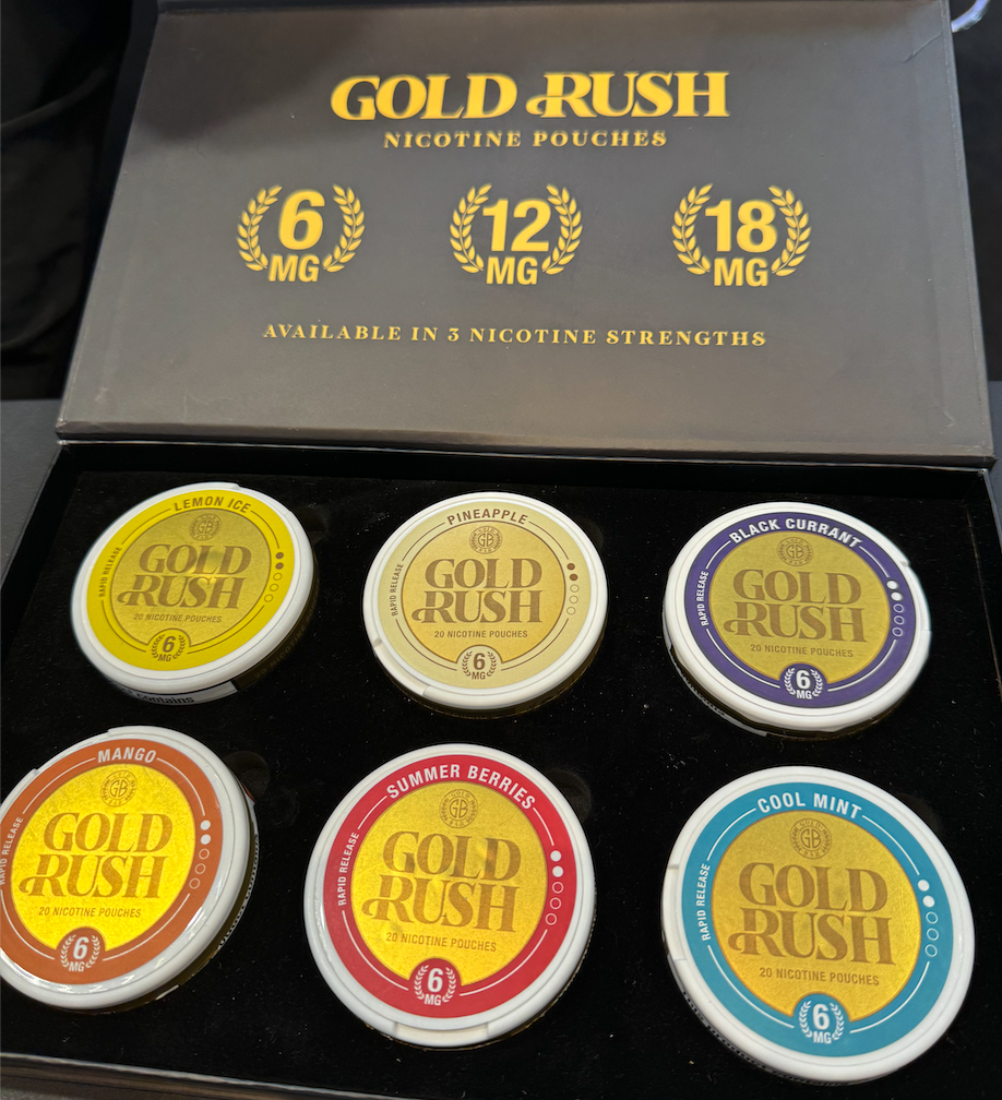 ELUX、GOLD BAR、MR FOG等品牌在英国伯明翰展推出尼古丁袋品牌