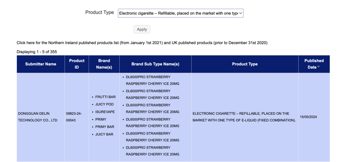 LOST MARY BM6000: Detachable Battery Product Launched in UK Market