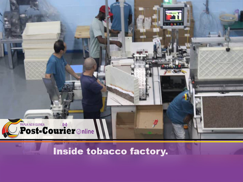 Disputa aduanera: la fábrica de tabaco de PNG es cerrada injustamente.