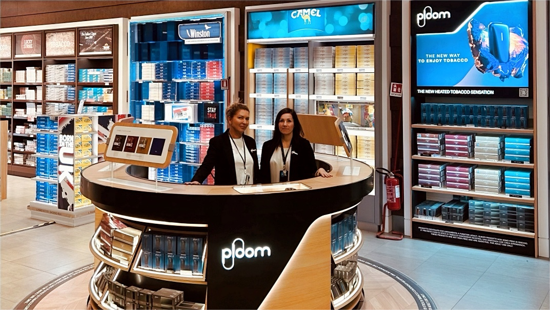 JTI's Ploom X Advanced Debuts at Milan Airport