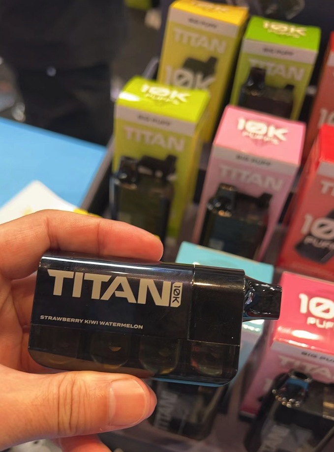 Evolución de los cigarrillos electrónicos desechables en el Reino Unido: Titan 10K