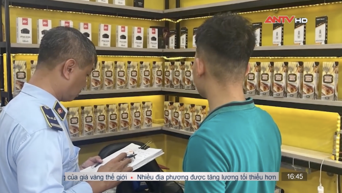 Ho Chi Minh City Crackdown on Illegal E-Cigarettes Exceeds $20,000