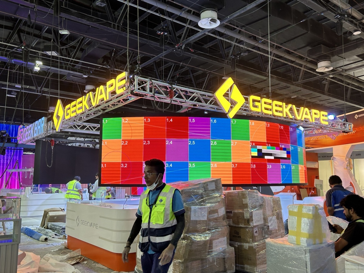 World Vape Show en Dubai: Vista previa de los stands de exposición