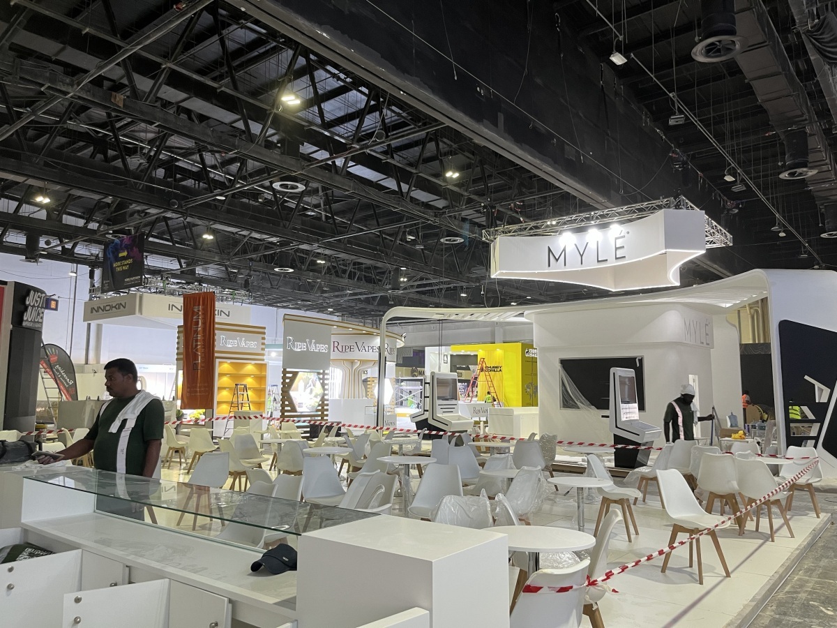 World Vape Show en Dubai: Vista previa de los stands de exposición