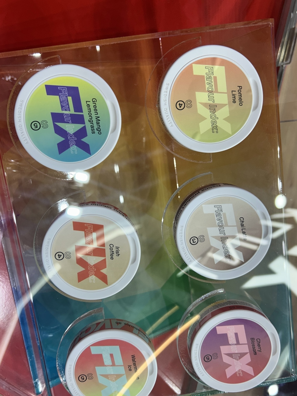 Pitillos de nicotina exhibidos en la World Vape Show en Dubai.