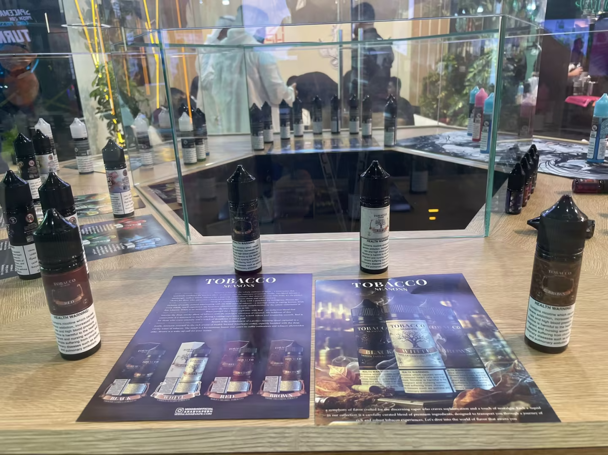 Explorando el crecimiento y estrategia de Vape Árabe en la feria mundial.