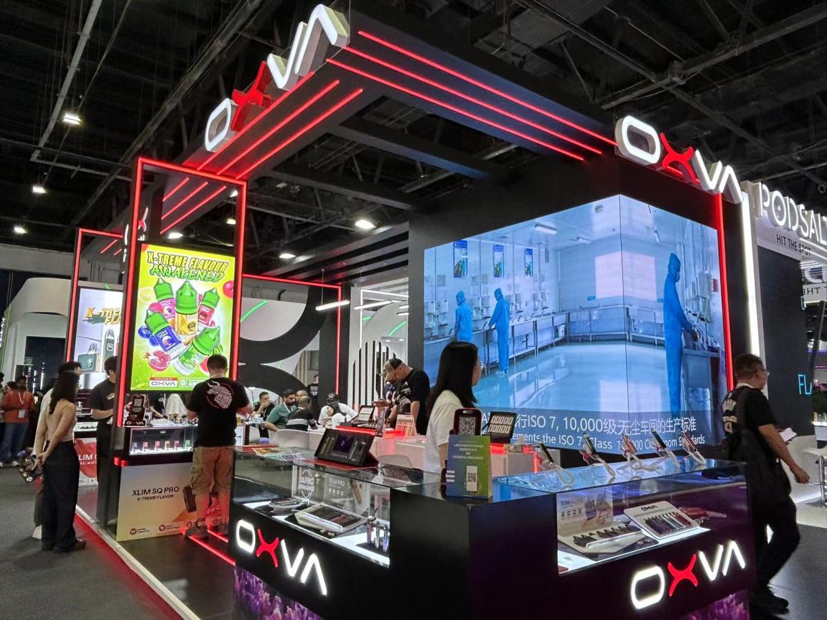 对话OXVA：东南亚及英国市场是“基本盘” 上个月推出自有烟油品牌