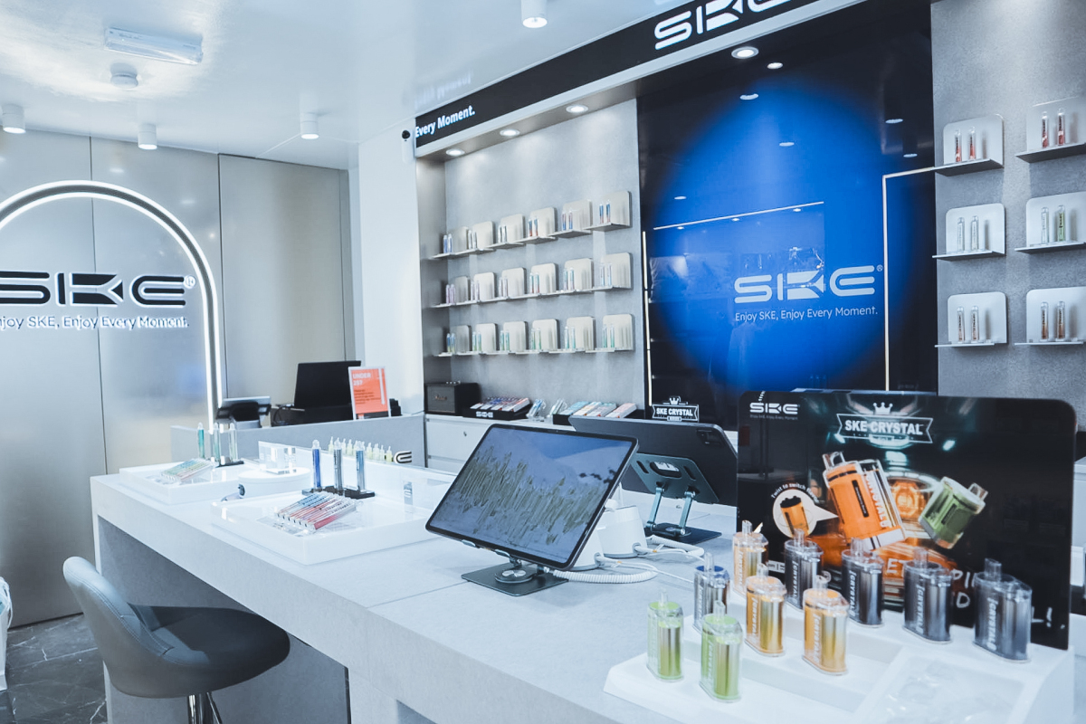 SKE在英国曼彻斯特开设首家旗舰店：引领电子烟零售新风潮