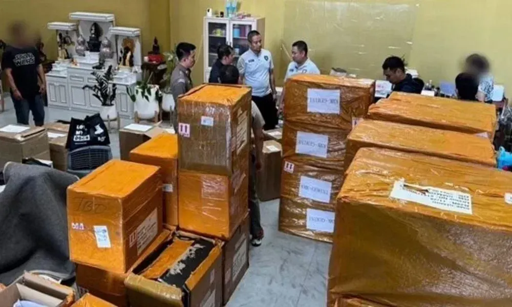 Thai Police Seize Over 80,000 Illegal E-cigarettes Worth $463,783