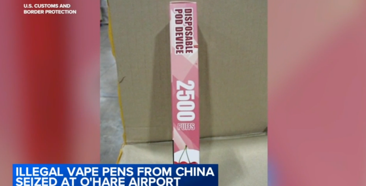 CBP Seizes Over 50,000 of IPLAY E-Cigarettes in Chicago Raid