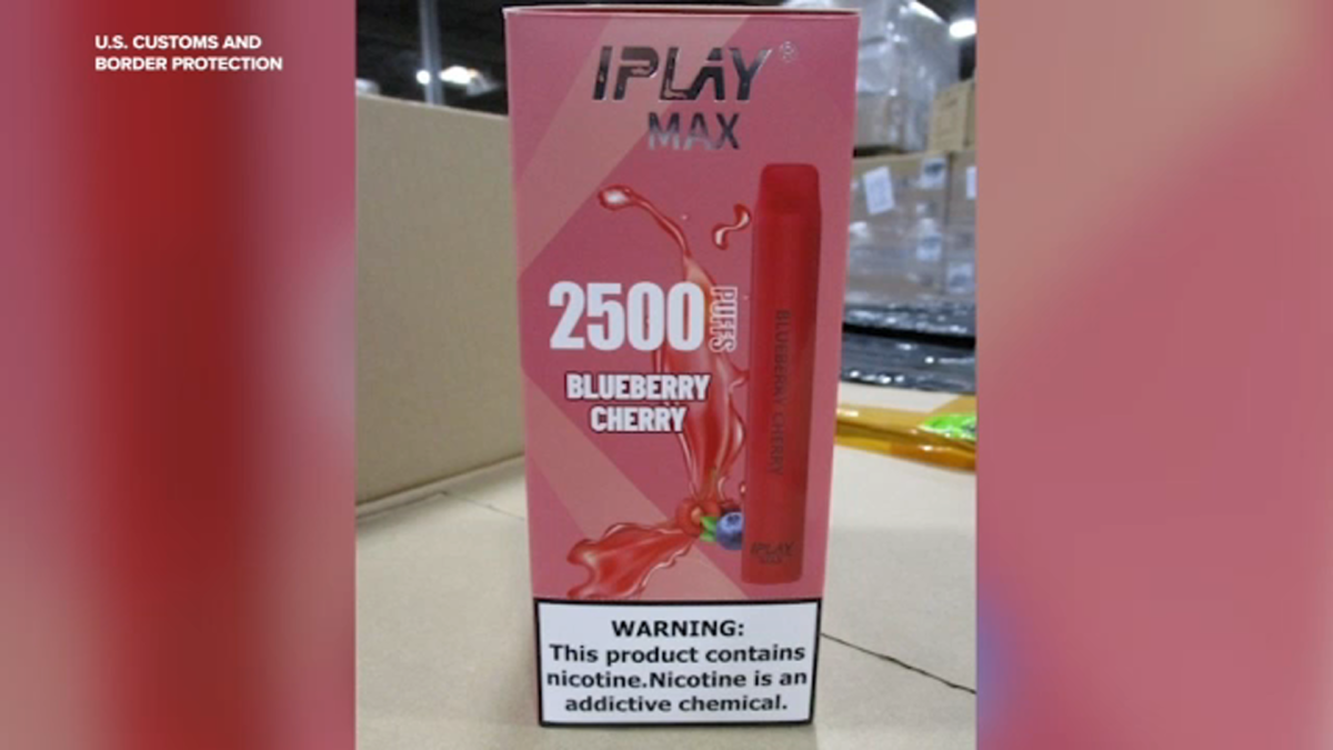 CBP Seizes Over 50,000 of IPLAY E-Cigarettes in Chicago Raid