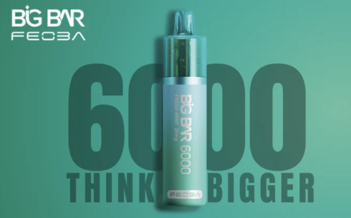 FEOBA Big Bar 6000 Launched in UK, Featuring "2+10" Combination